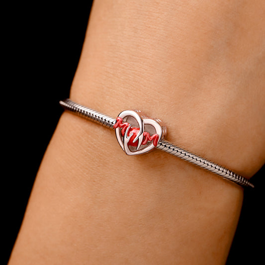 Gnoce Mother's Day Heart Glow-in-the-Dark Photo Charm_5