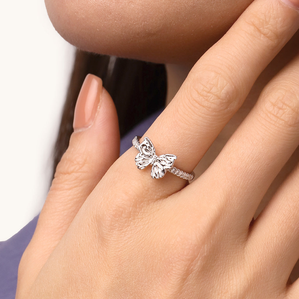 Gnoce Butterfly Diamond Ring_5