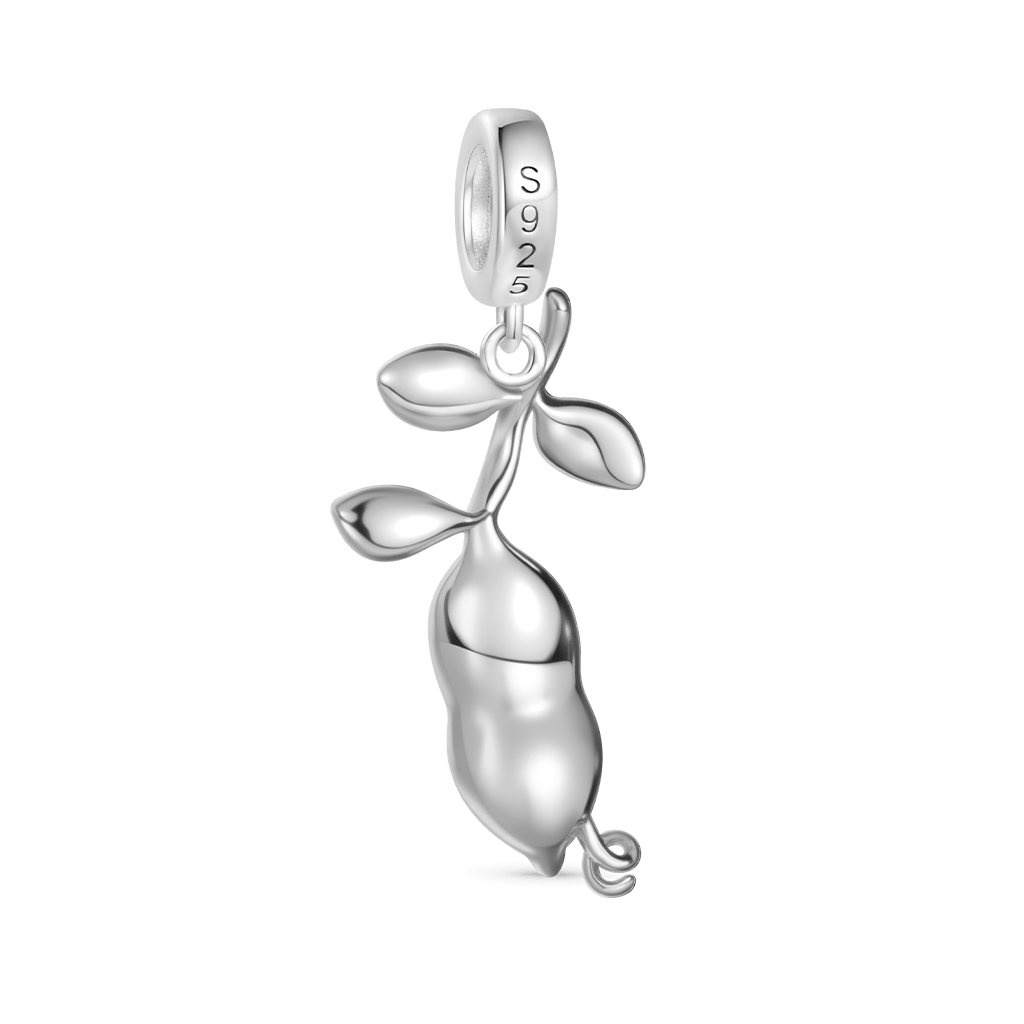 Gnoce Glow-in-the-Dark Pea Twin Cat Charm_5