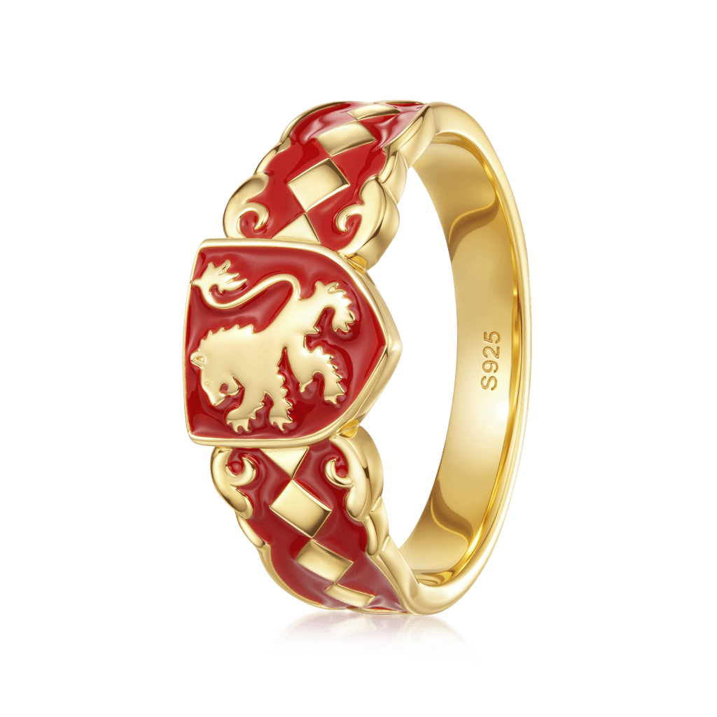 Gnoce Harry Potter Gryffindor Lion Band Ring_4
