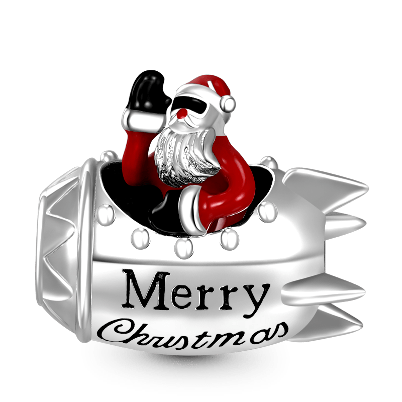 Gnoce Rocket Santa Claus Removable Charm_2