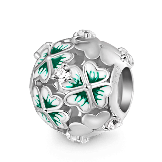 Gnoce Lucky Four Leaf Clover Charm_1