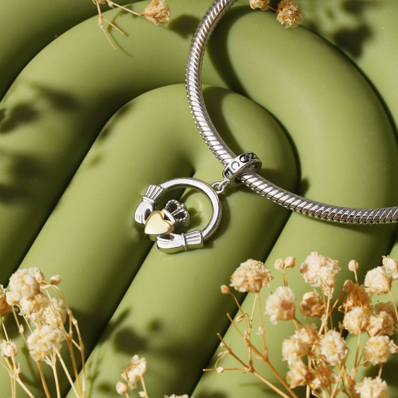 Gnoce Claddagh Pendant Dangle Charm_3