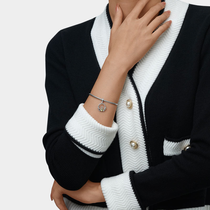 Gnoce Claddagh Pendant Dangle Charm_4