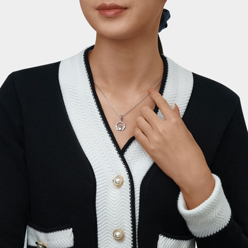 Gnoce Claddagh Pendant Dangle Charm_6