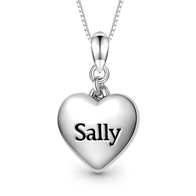Gnoce Engravable Heart & Key Necklace_2