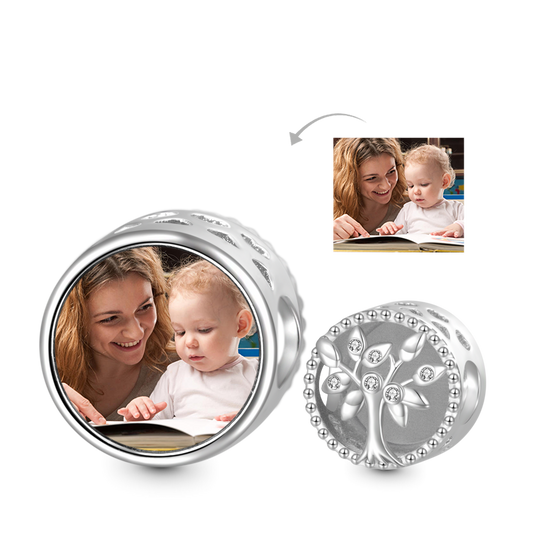 Gnoce Family Tree Personalized Photo Charm_1