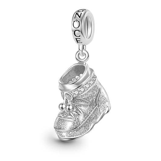 Gnoce Sparkling Snowshoes Pendant Dangle Charm_1