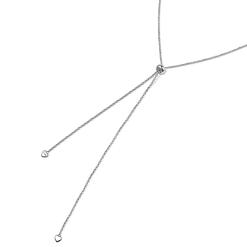 Gnoce Pearl Shaped Chain Necklace Fit for Beads_4