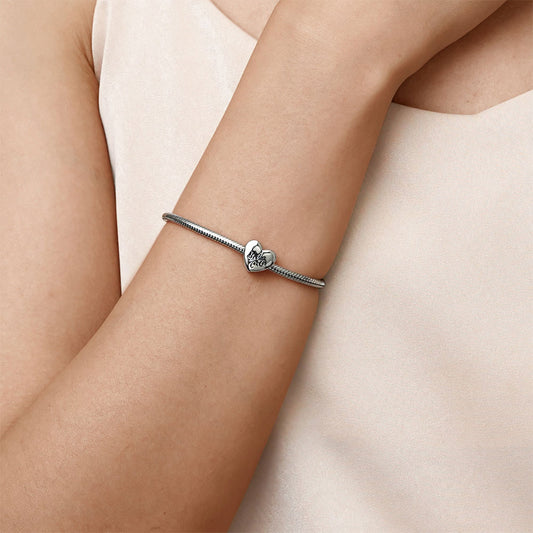 Gnoce Best Initial Letters Personalized Heart Charm_5