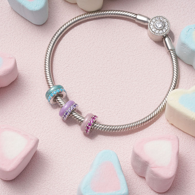 Gnoce Candy Colors Blue Basic Stopper Charm_2