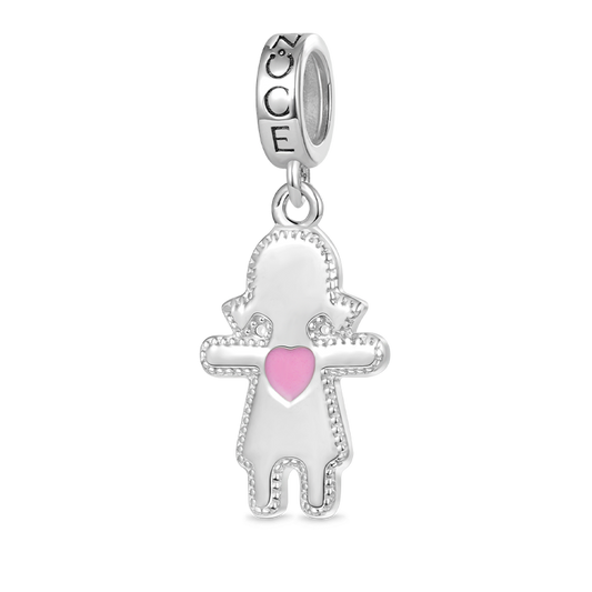 Gnoce Little Girl Pendant Dangle Charm_1