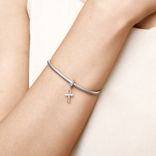 Gnoce Egyptian Ankh Cross Pendant Dangle Charm_6