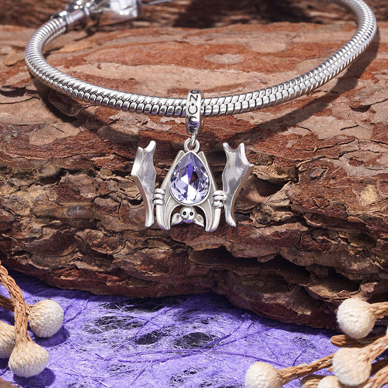 Gnoce Halloween Magical Wings Bat Pendant Dangle Charm_5