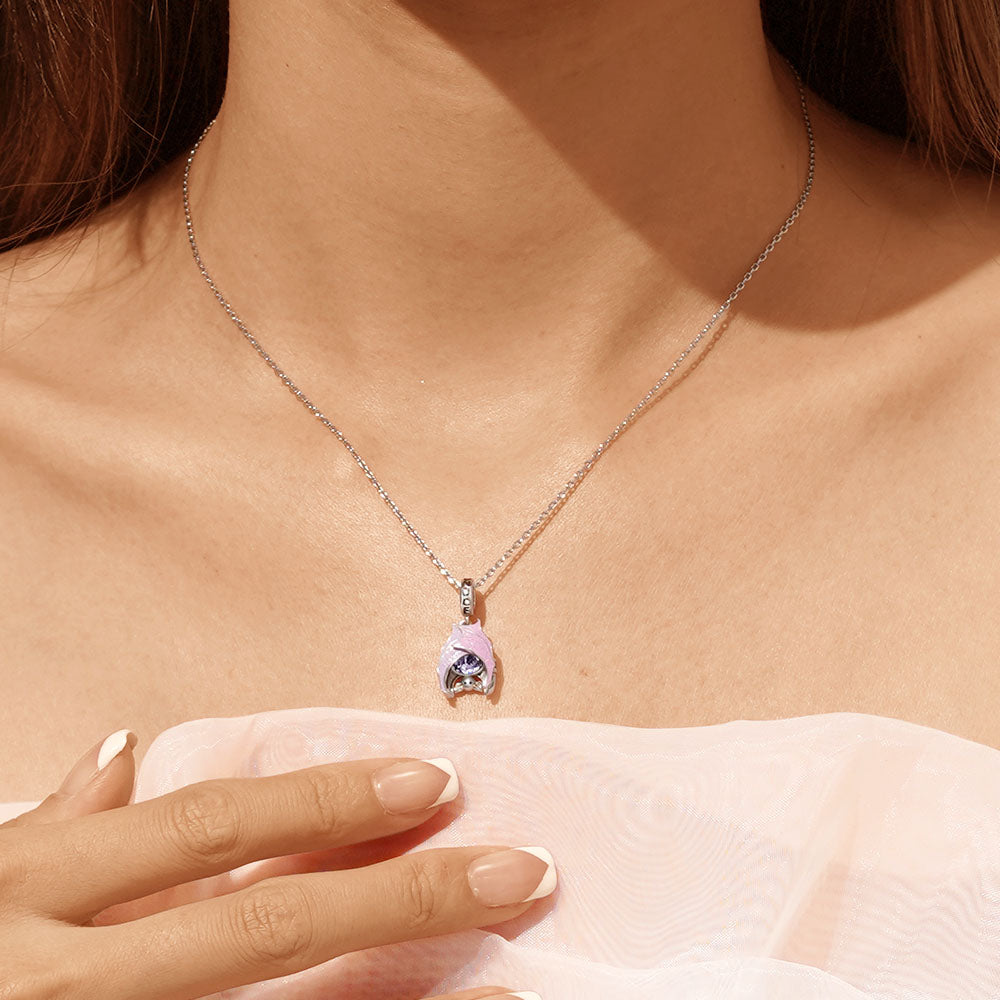 Gnoce Halloween Magical Wings Bat Pendant Dangle Charm_9