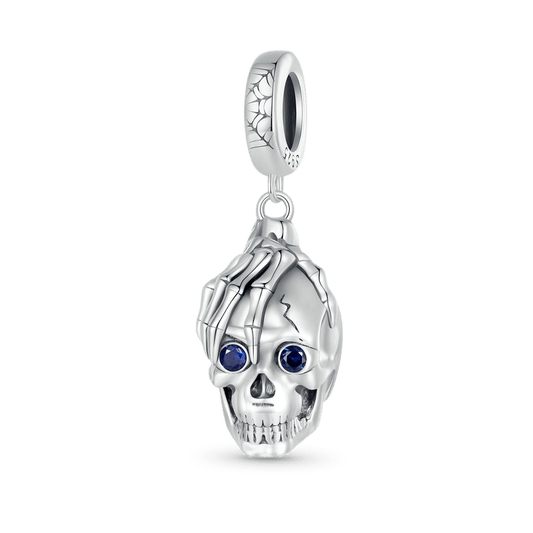 Gnoce Halloween Skull Head Pendant Dangle Charm_1