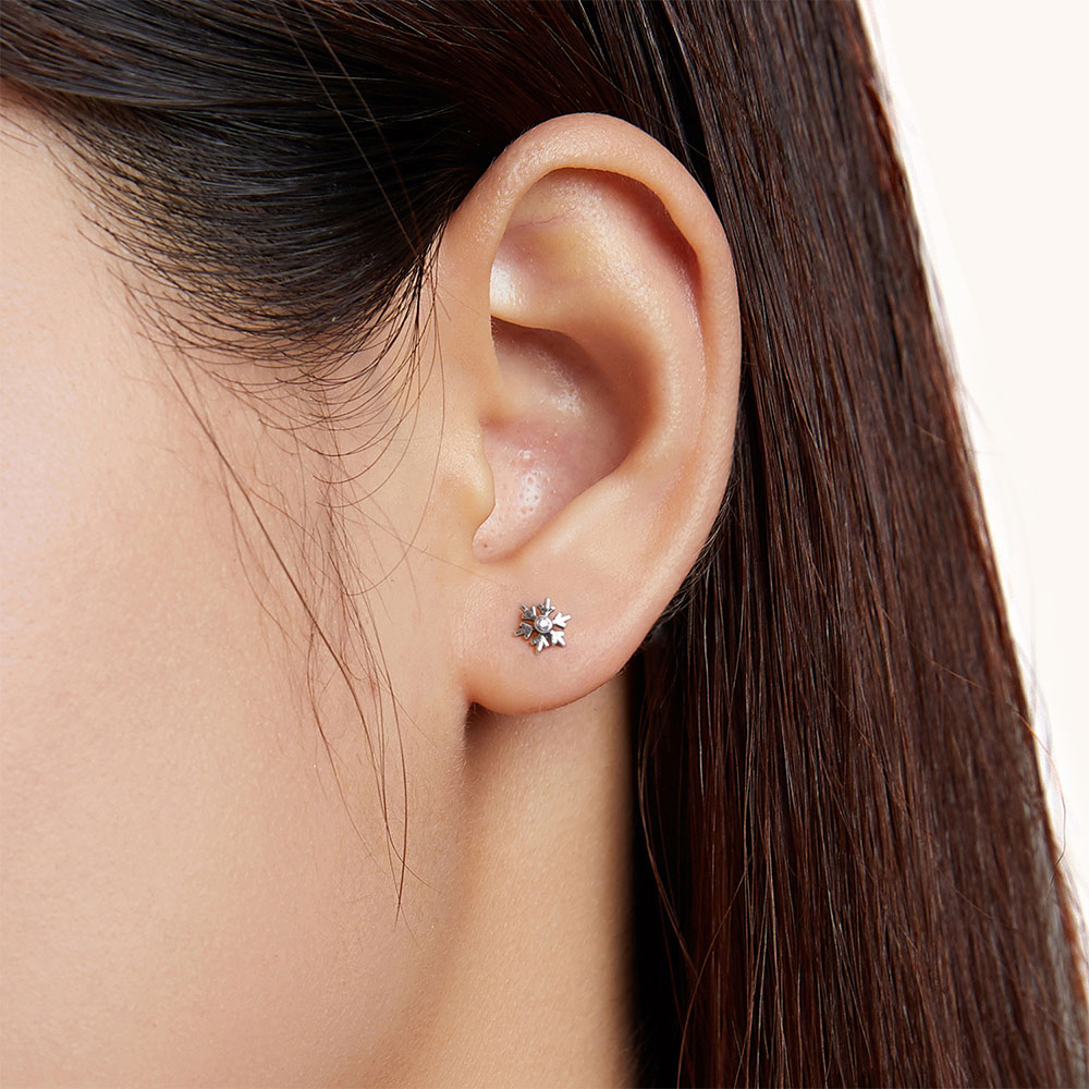 Gnoce Snowflake Earrings_5