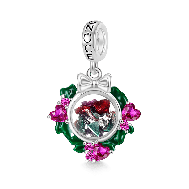 Gnoce Christmas Transparent Garland Gem Pendant Dangle Charm_1