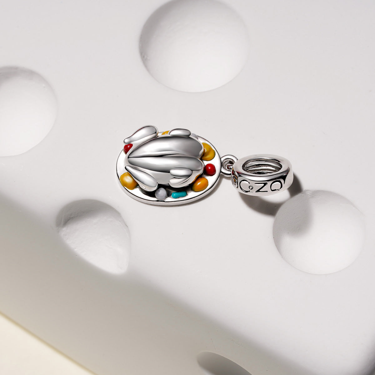 Gnoce Thanksgiving Roast Turkey Pendant Dangle Charm_3