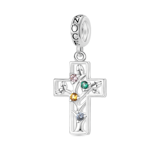 Gnoce Cross Tree Of Life Pendant Pendant Dangle Charm_1