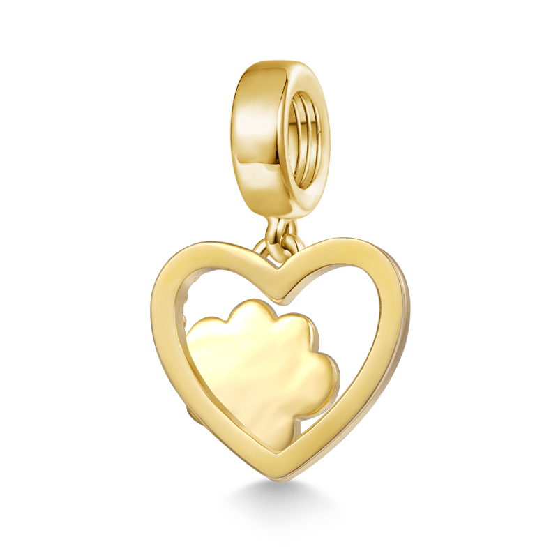 Gnoce Love Heart Dog Claw Charm_2