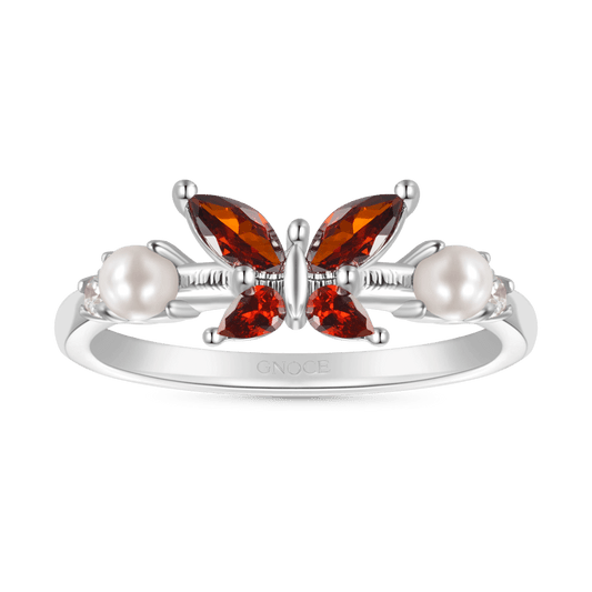 Gnoce Butterfly Pearl Promise Ring_1