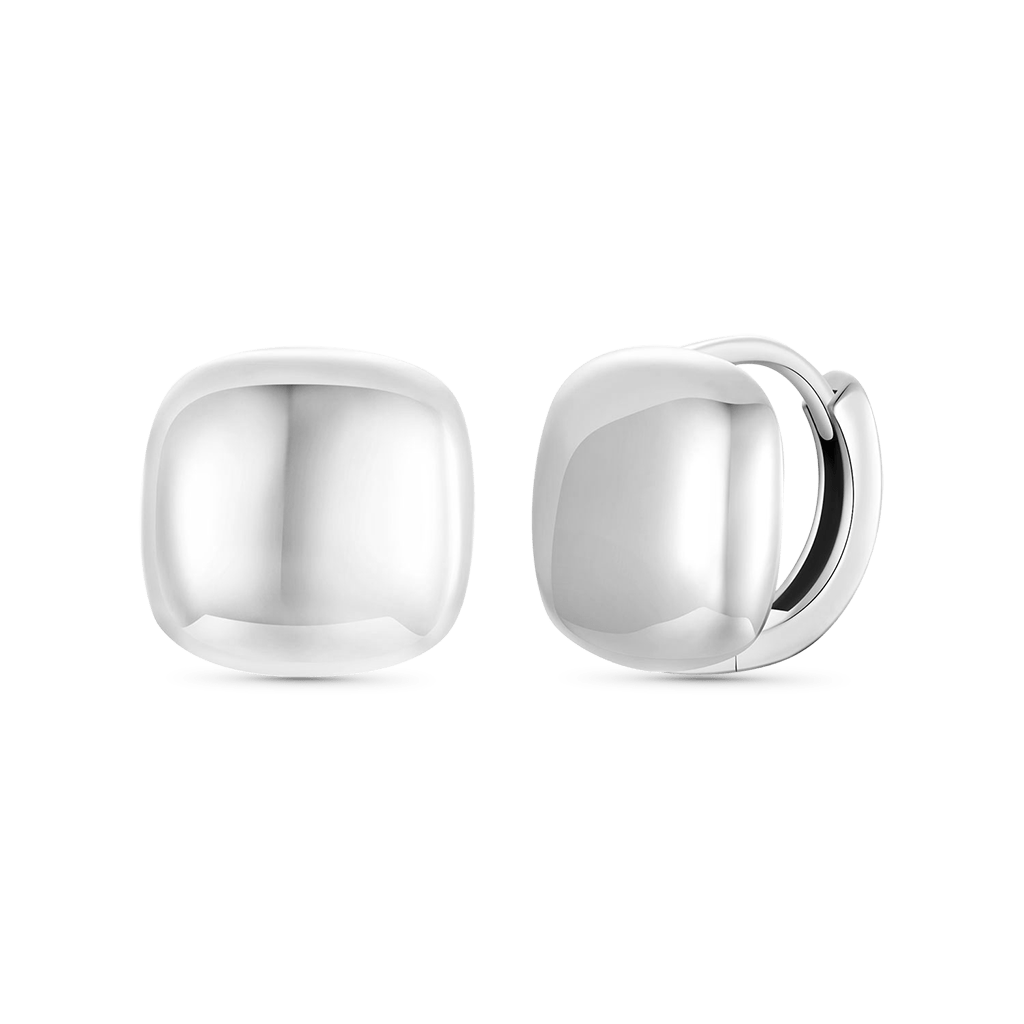 Gnoce Basic Square Stud Earrings_1