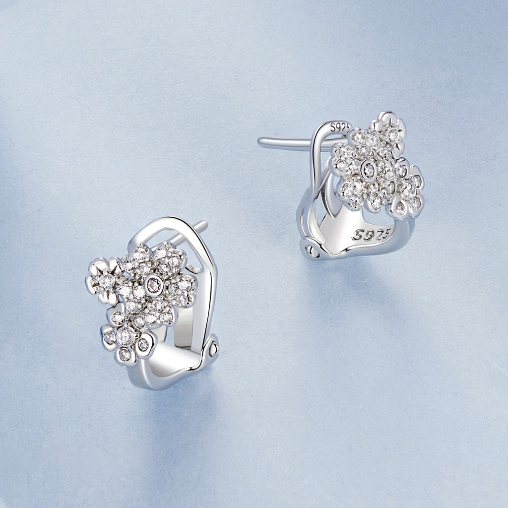 Gnoce Cherry blossoms Stud Earrings_3