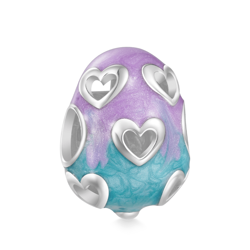 Gnoce Openable Easter Egg Bunny Charm_4
