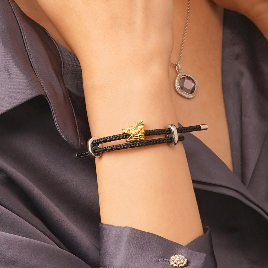 Gnoce Chinese Dragon Head Beard Charm_5