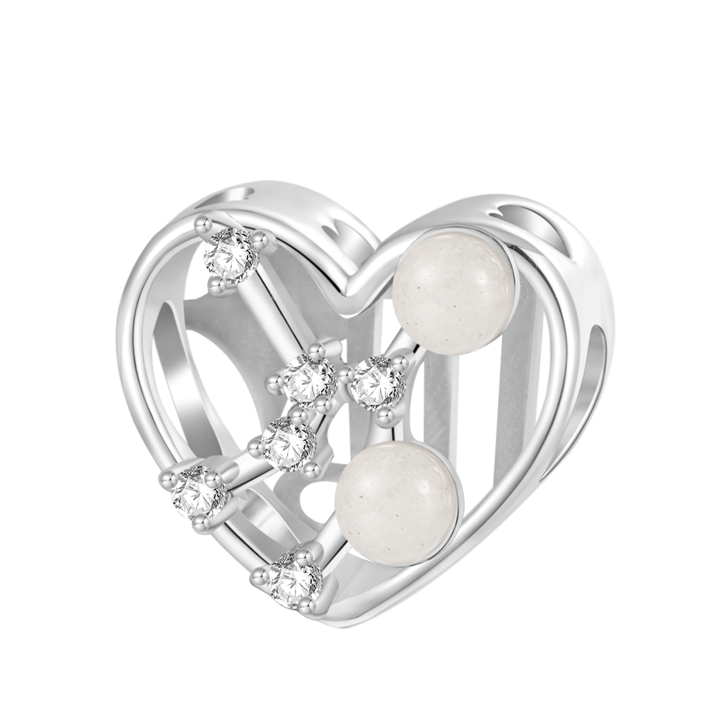 Gnoce Twelve Constellation Heart Glow-in-the-Dark Charm_1