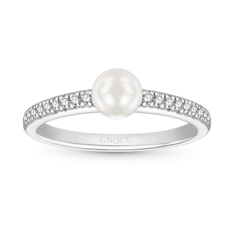Gnoce Pearl Solitaire Ring_1