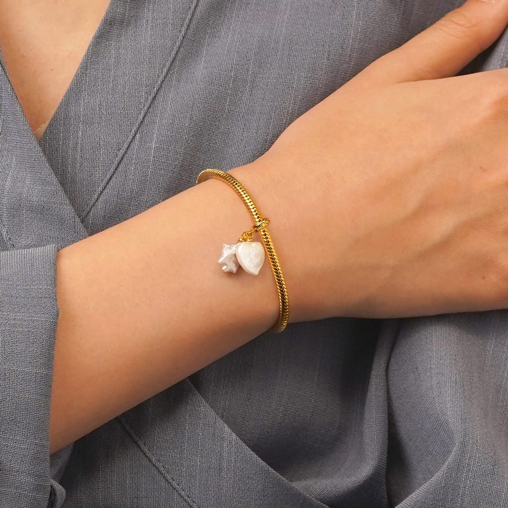 Gnoce Ocean Love Star Pearl Pendant Dangle Charm_6