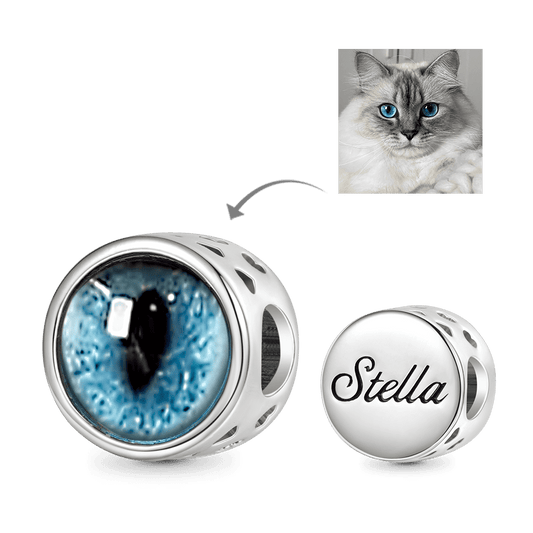 Gnoce Engravable Personalized Eye Photo Charm_1