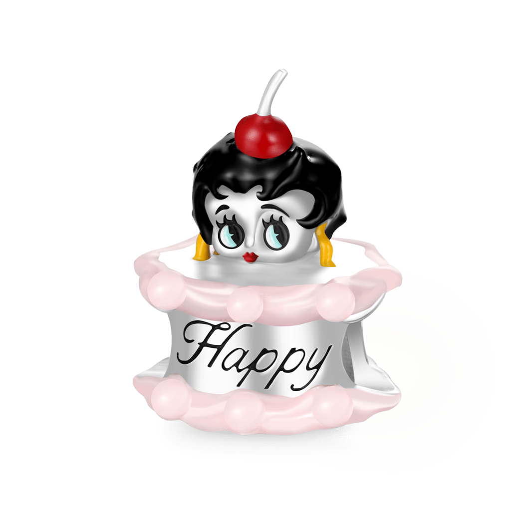 Gnoce Sweet Betty Boop Birthday Cake Charm_1