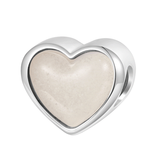 Gnoce Engravable Letter Glow-in-the-dark Heart Charm_1