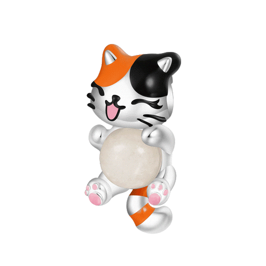 Gnoce Cat Embrace Luminous Stone Charm_1