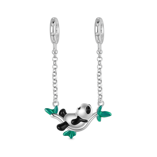Gnoce Bamboo Panda Safety Chain Charm_1