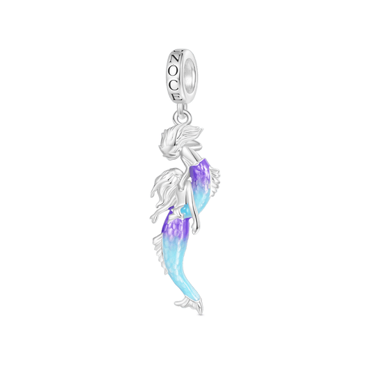 Gnoce Little Mermaid Sisters Pendant Dangle Charm_1