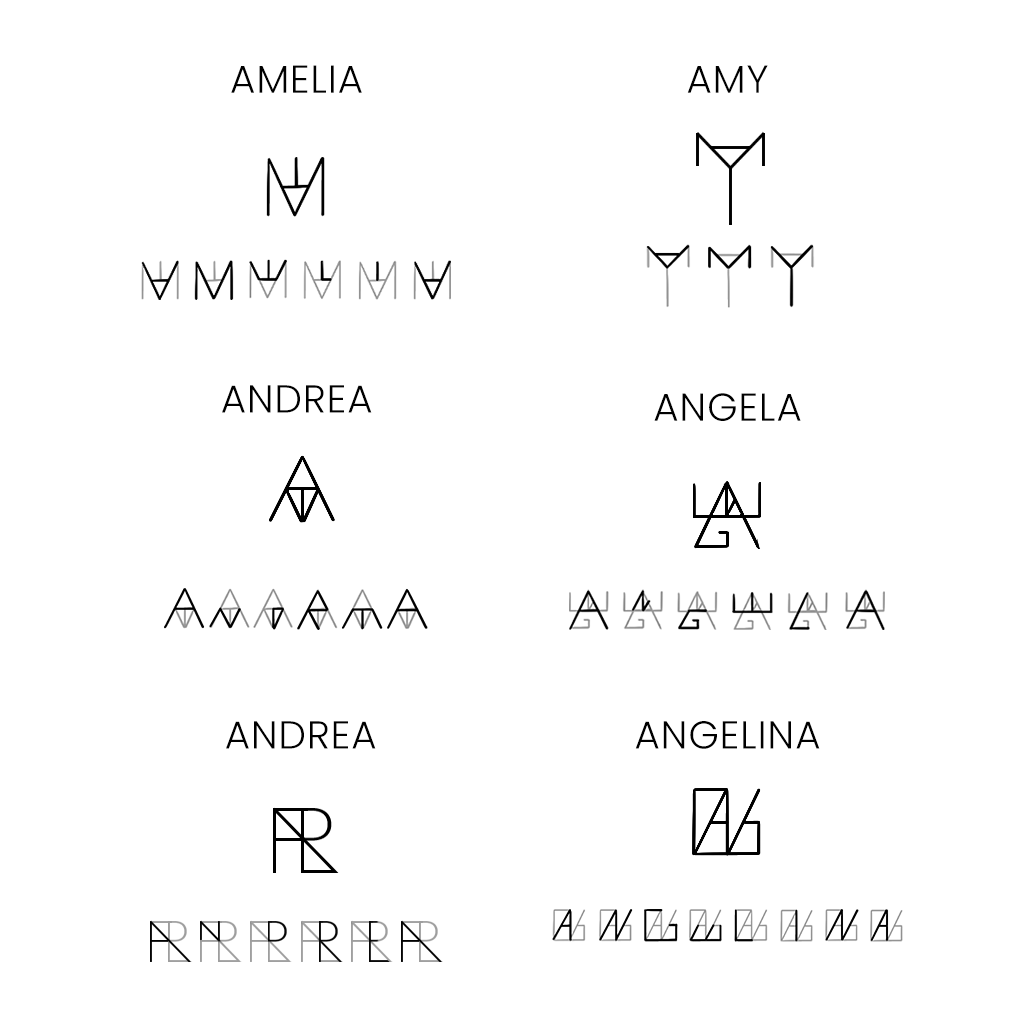 Gnoce Minimalist Monogram Name Exclusive Necklace_4