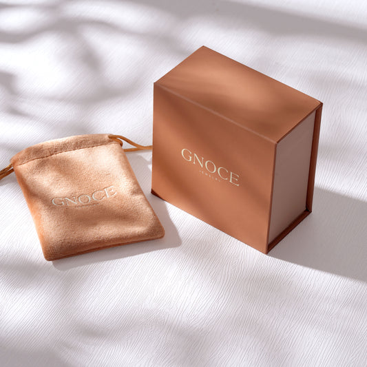 Gnoce "Love Anklet Lock "  18K Rose Gold Plated Pearl Infinity Anklet Inlaid with CZ Stones_5