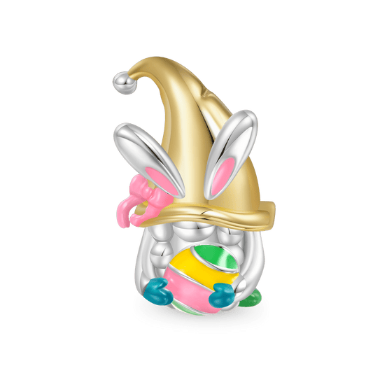 Gnoce Easter Bunny Gnome Hug Egg Charm_1