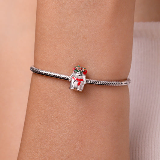 Gnoce Christmas Bunny Charm_5