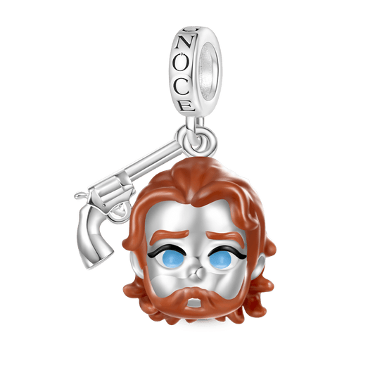 Gnoce Walking Dead Rick Grimes Pendant Dangle Charm_1