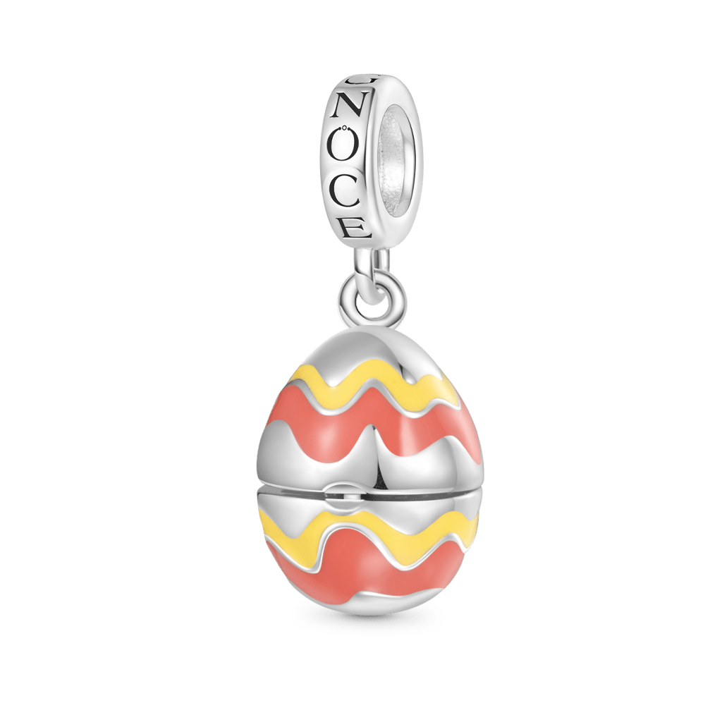 Gnoce Openable Easter Egg-Pocket Bear Pendant Dangle Charm_2