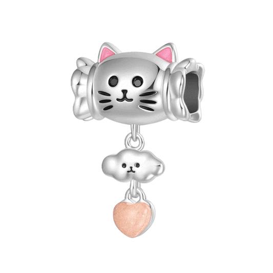 Gnoce Balloon Cat Heart Glow-in-the-Dark Charm_1