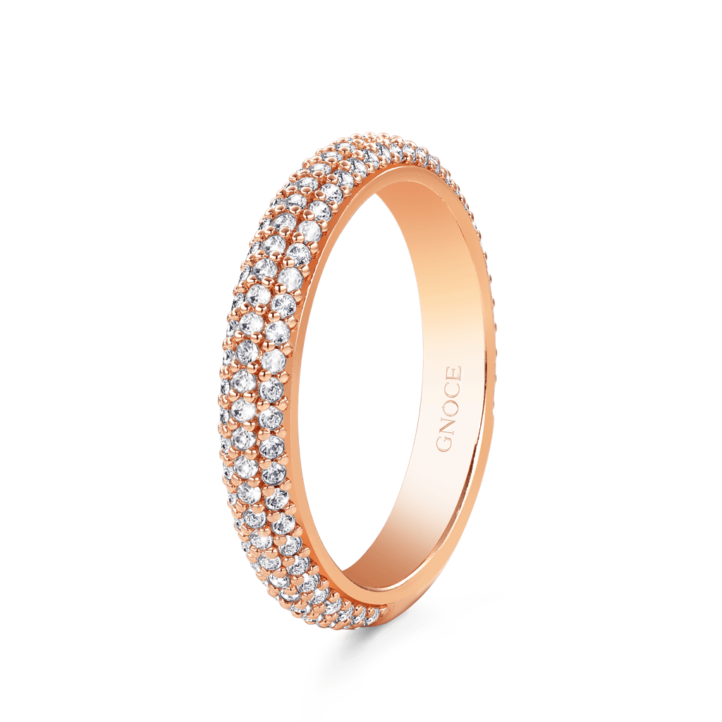 Gnoce Topaz Petit Signature Pave Ring_2