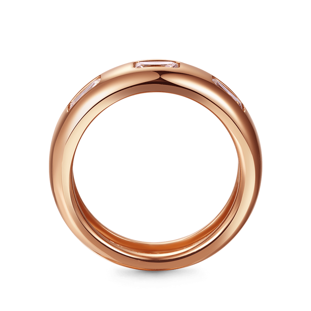 Gnoce Triple Morganite Bezel Ring_4