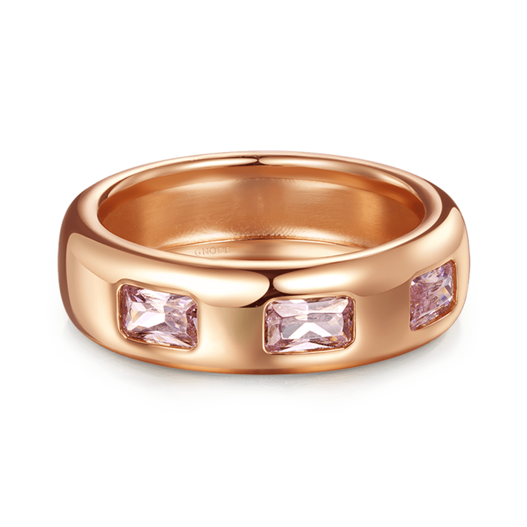 Gnoce Triple Morganite Bezel Ring_1
