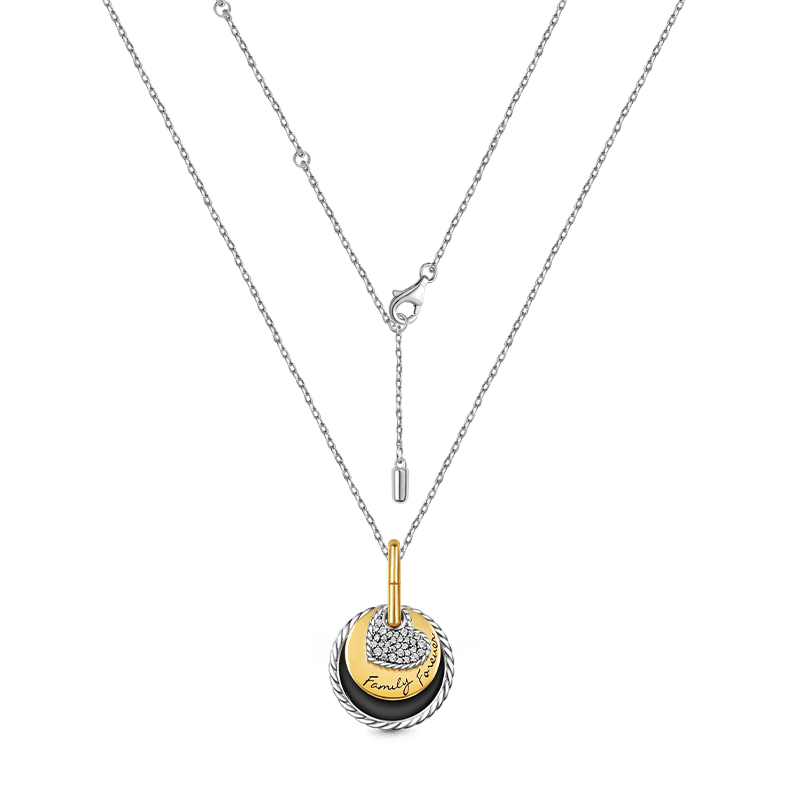 Gnoce Family Forever Pendant Necklace_3